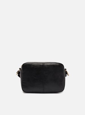 Bolsa Tiracolo Preta Média Ilhoses Argolas
